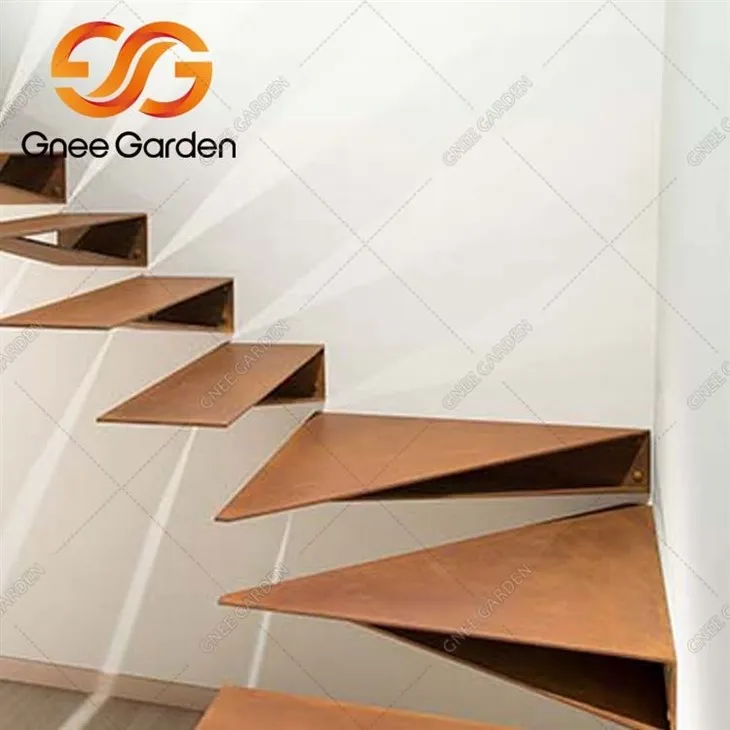 Weathering Steel  spiral staircase