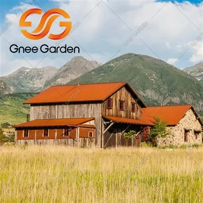 Вълнообразен покрив Corten Steel