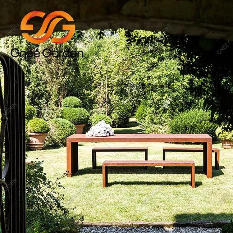 Градско обзавеждане от атмосферни влияния от стомана