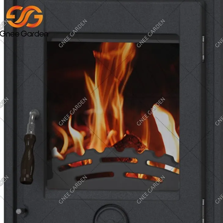 Cast Iron Wood Burning Flame Stove