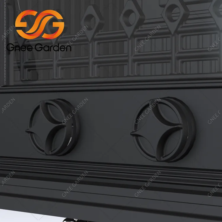 Чугунена камина