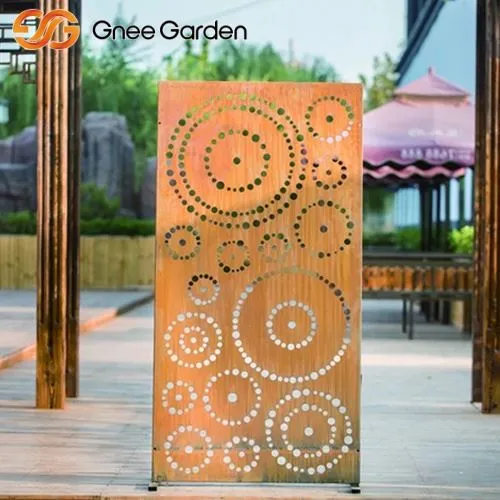 Corten Laser Cut Garden екрани