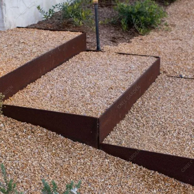 Външни градински стъпала Corten