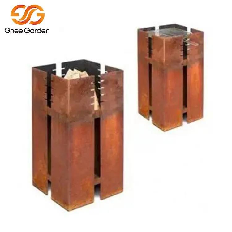 Кортен барбекю грил