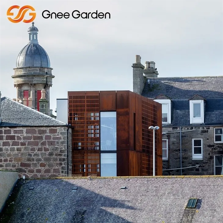 Corten Steel Cladding Industrial Style​