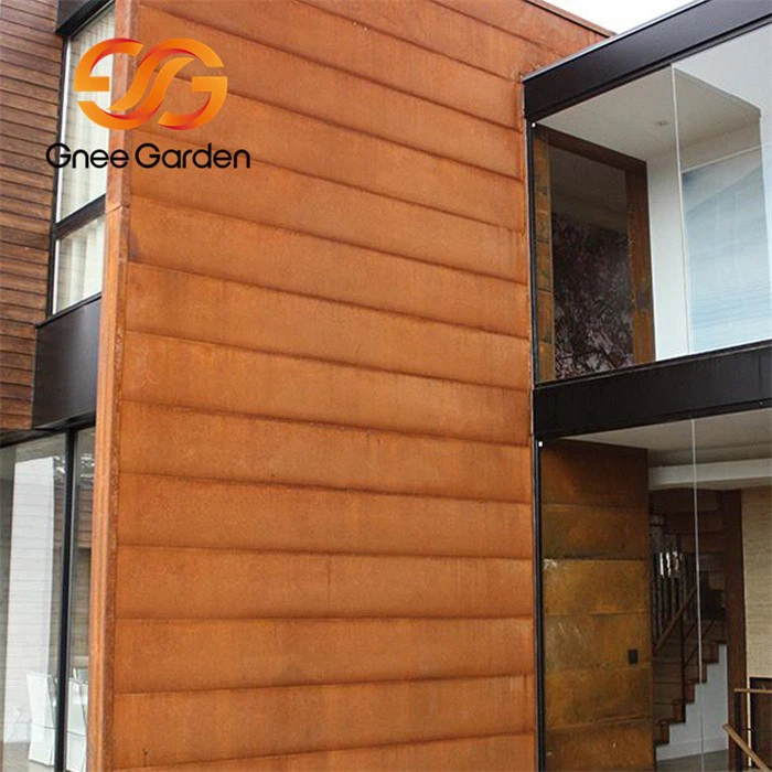 corten corrugated metal panels