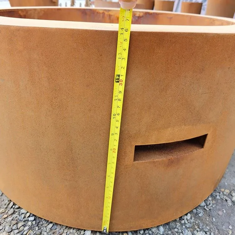 Corten Steel Fire Table