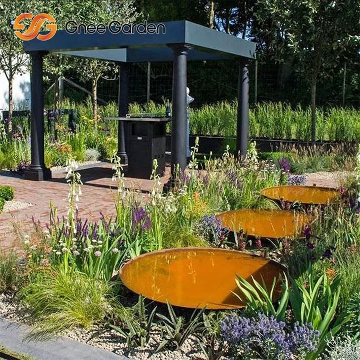 Corten Steel Fire Pit -устойчив