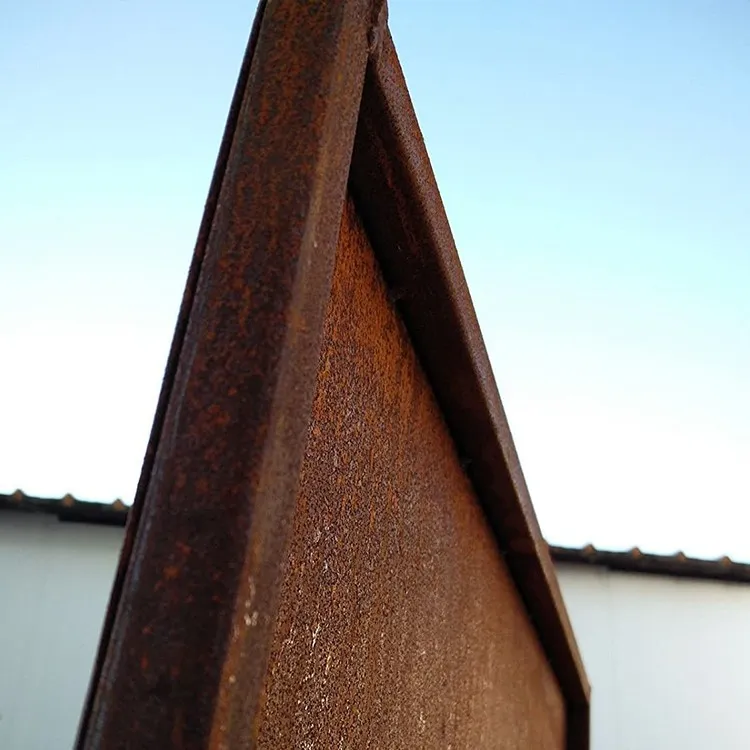 Corten Steel Garden Screen Rectangular Customized
