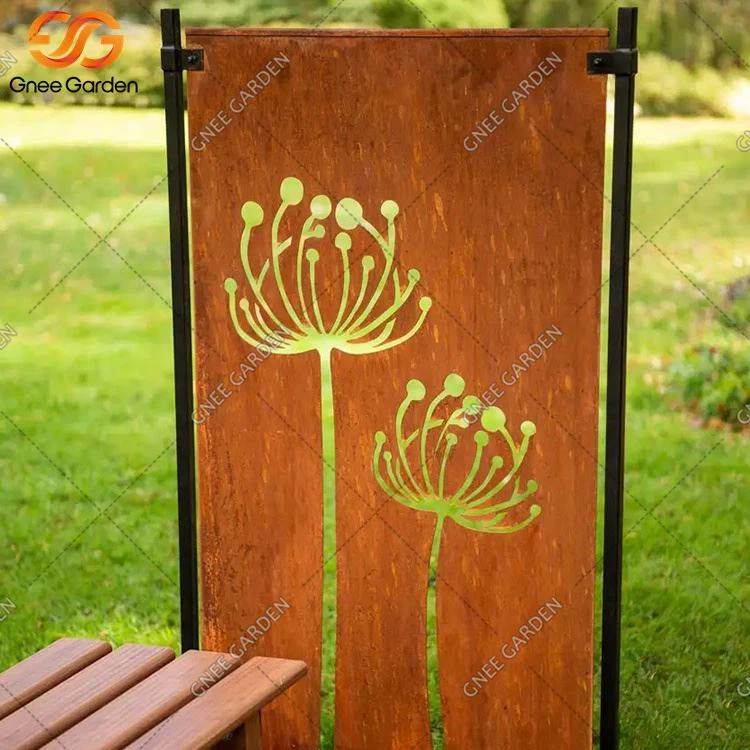 Corten Steel Laser Cut