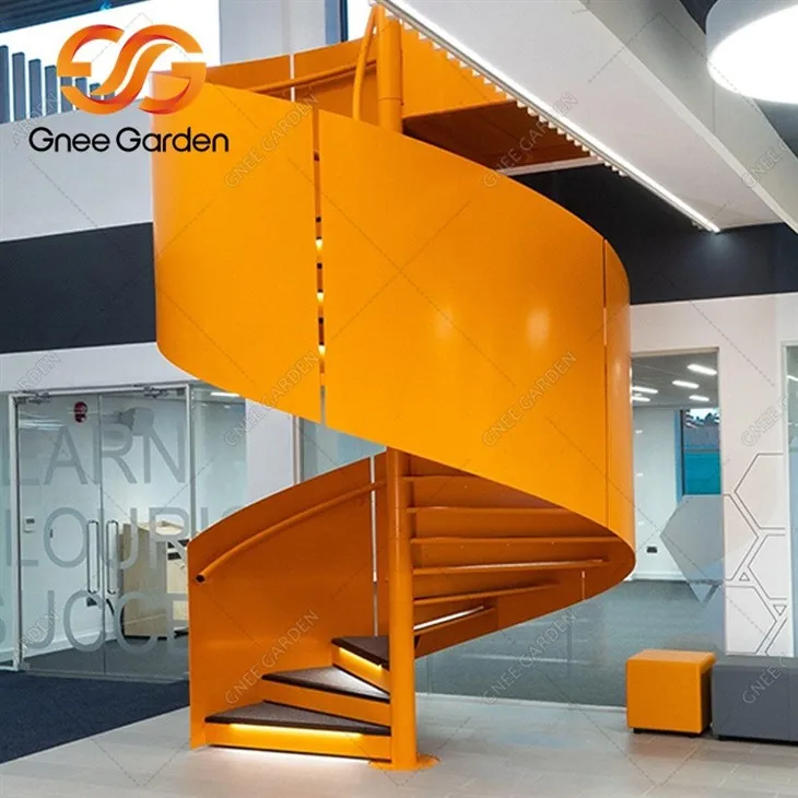 Corten Raised Rusty Stairs