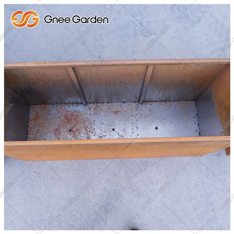 Corten Steel Planters Outdoor