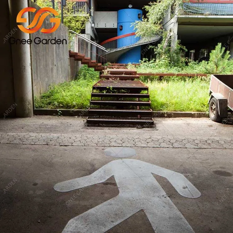 Стълби от стомана Corten с дебелина 4 мм