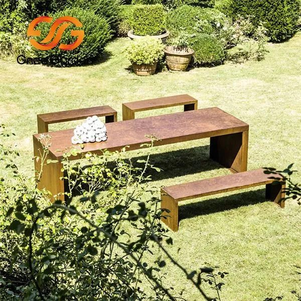 Улична и паркова мебел Corten Steel