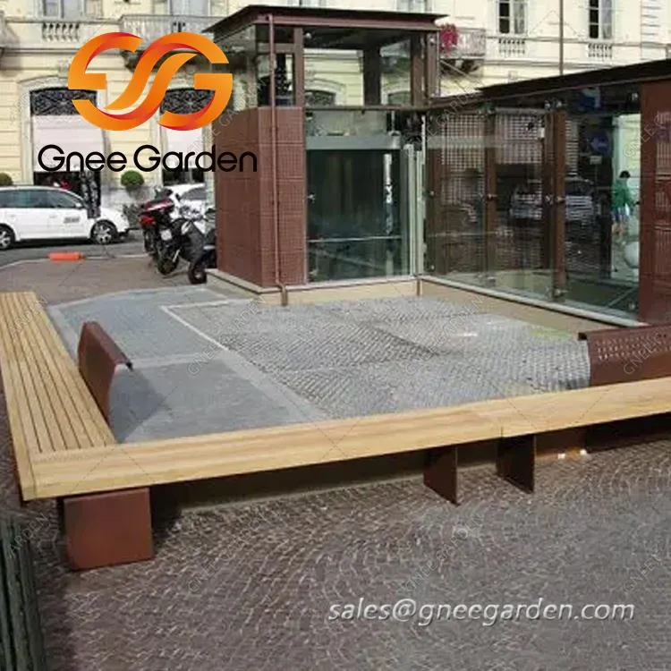 Външни мебели от Corten Steel по поръчка