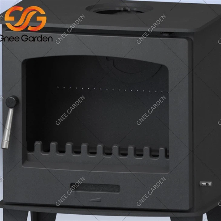 Cast Iron Wood Burning Flame Stove