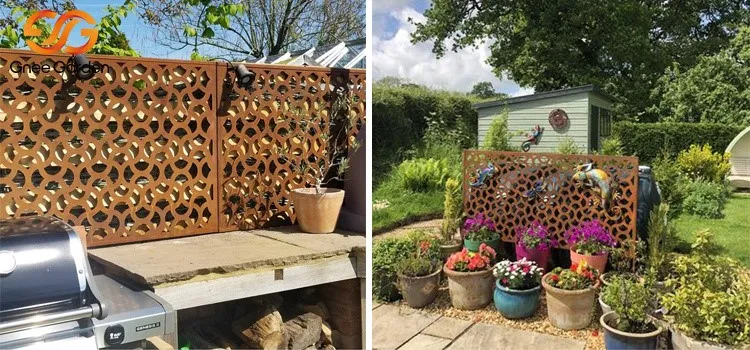 corten steel fence panels corten steel fence panels