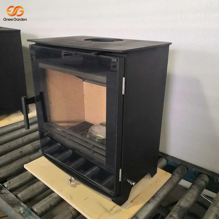 Модерна печка на дърва