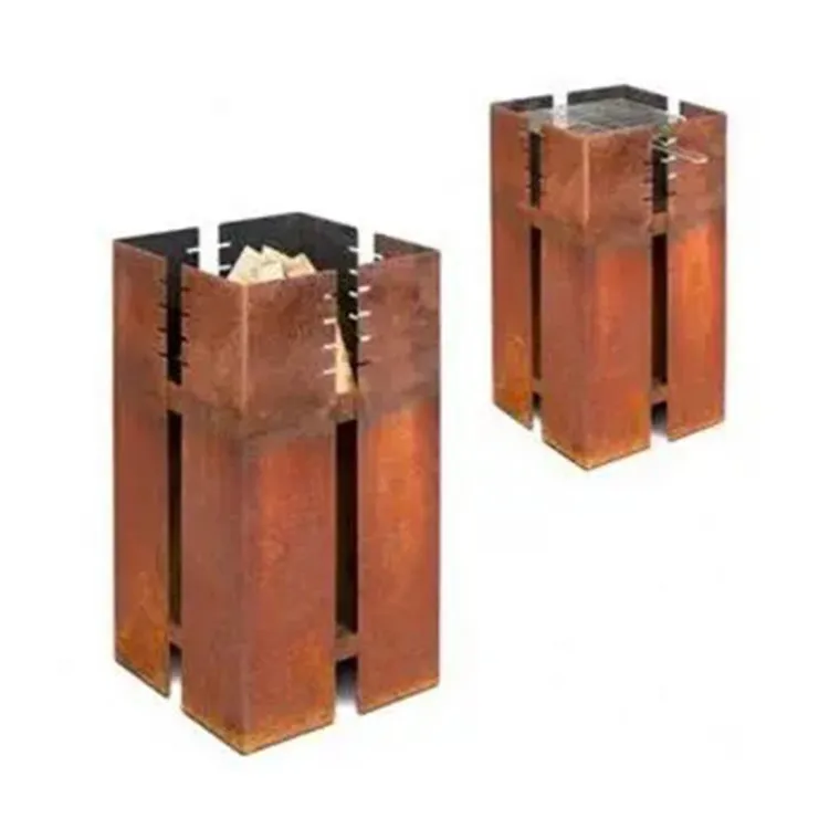 Кортен барбекю грил