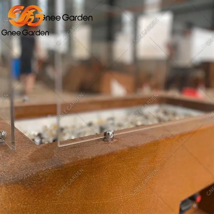 backyard gas fire pit