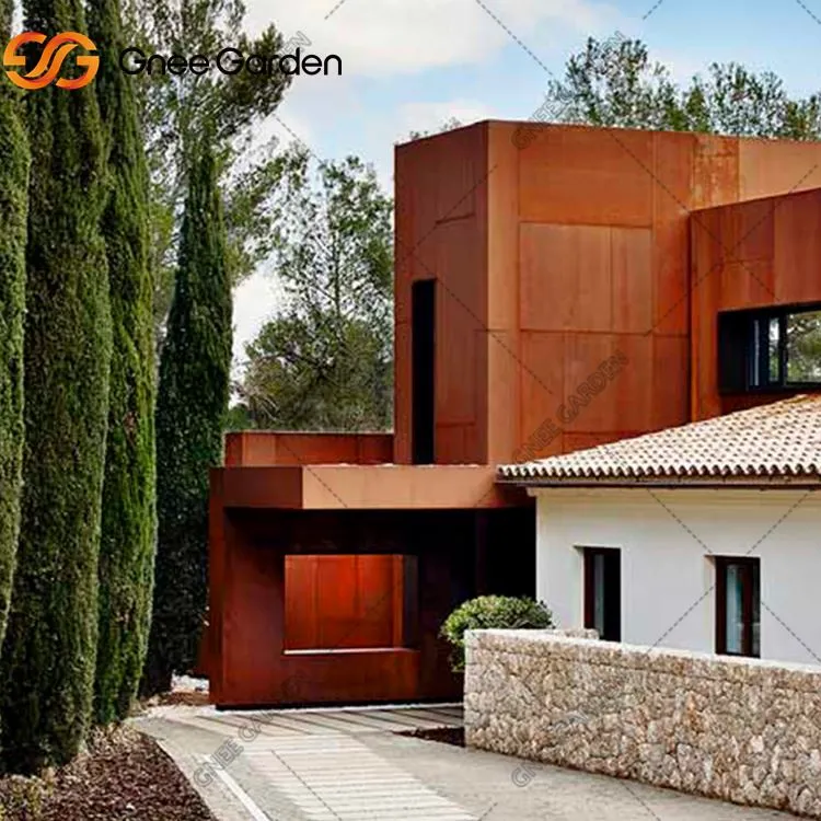 Външни модерни стени за завеси