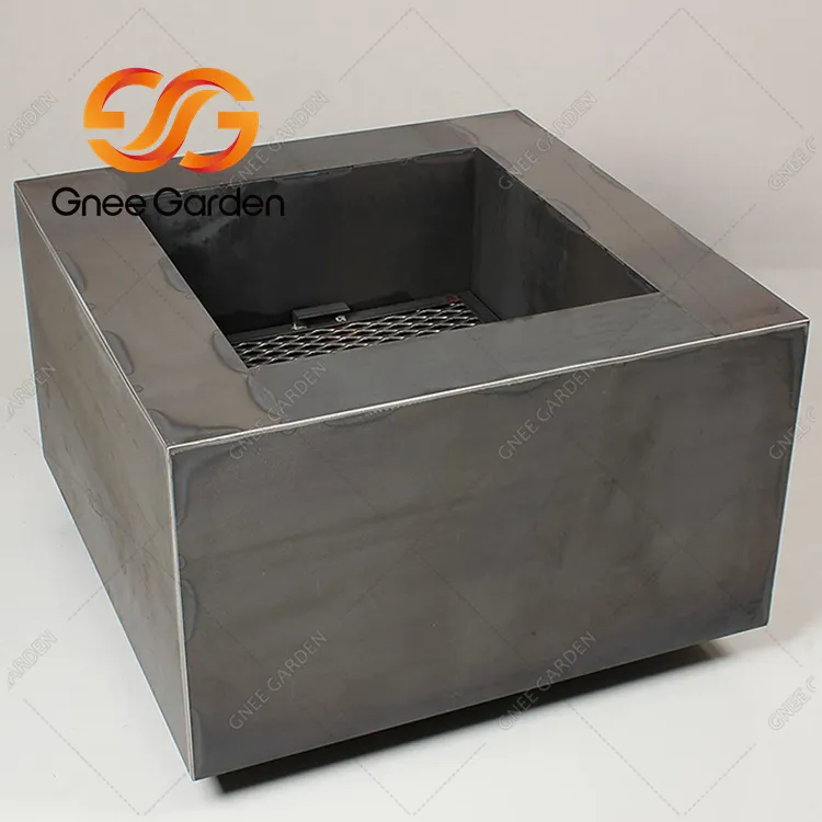 Правоъгълна настолна камина