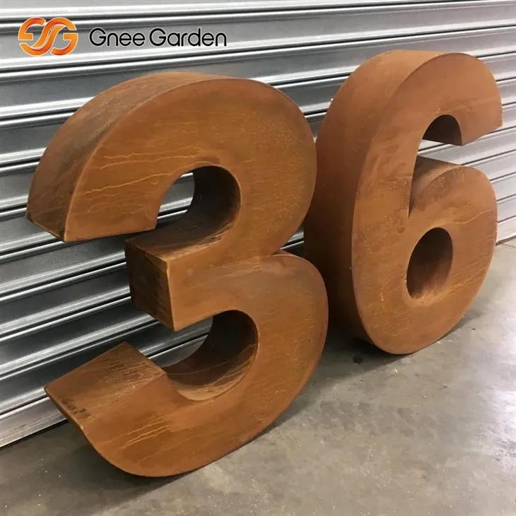 Ръждиво пощенска кутия Corten Steel