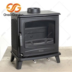 Чугунена печка на дърва