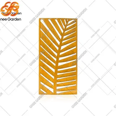 Corten градина екран панели