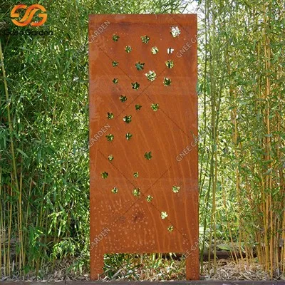 Външни декоративни паравани Corten