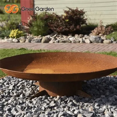 Corten Steel Fire Pit Съвременен дизайн