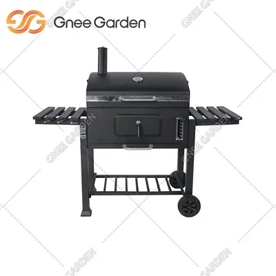 Corten Steel BBQ изгаряне на дървени въглища