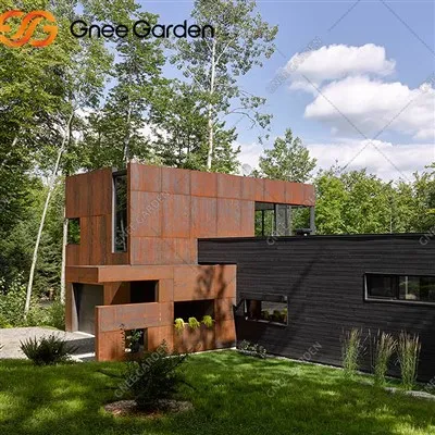 Декоративни панели на Corten Steel Metal