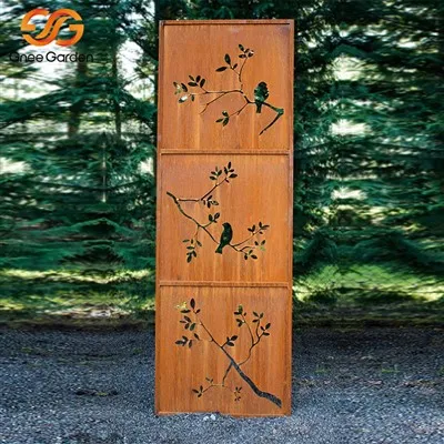 Стоманени екранни панели Corten