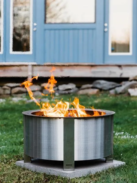 Неръждаема пожарна яма